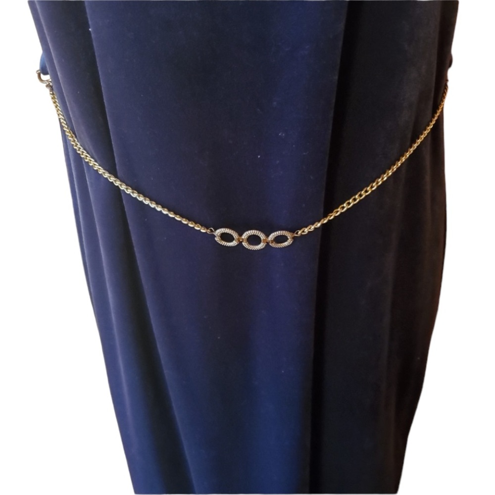 Late 80s/90s Colon Wear Black Velour Slip Maxi Dress & Matching Ribbed Jacket Se - Picture 7 of 8